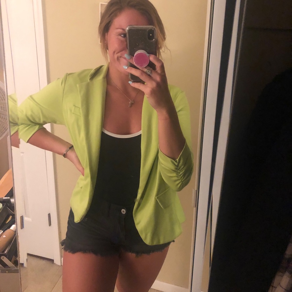 Lime blazer